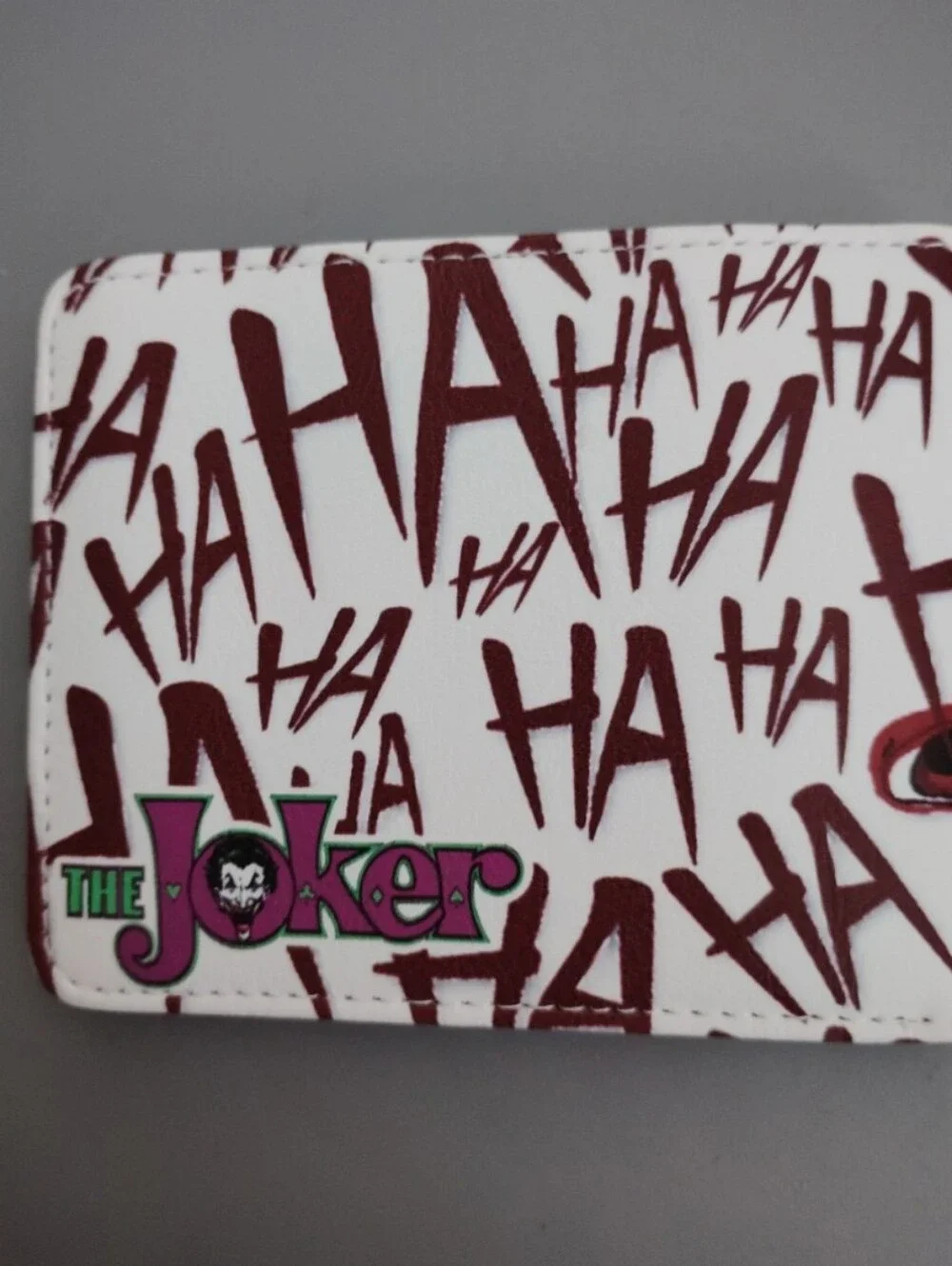 New batman joker dc comic anime manga leather Wallet